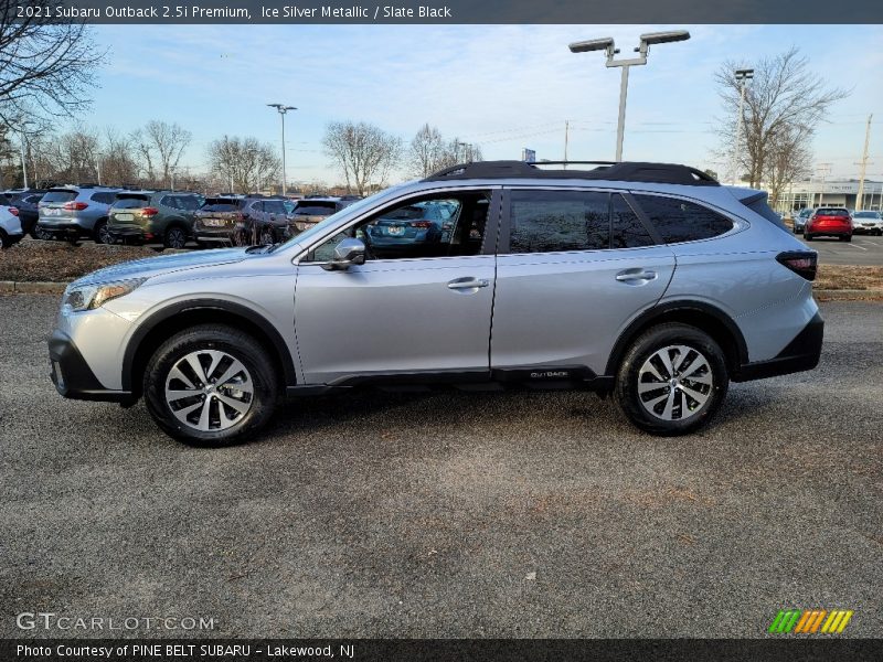 Ice Silver Metallic / Slate Black 2021 Subaru Outback 2.5i Premium
