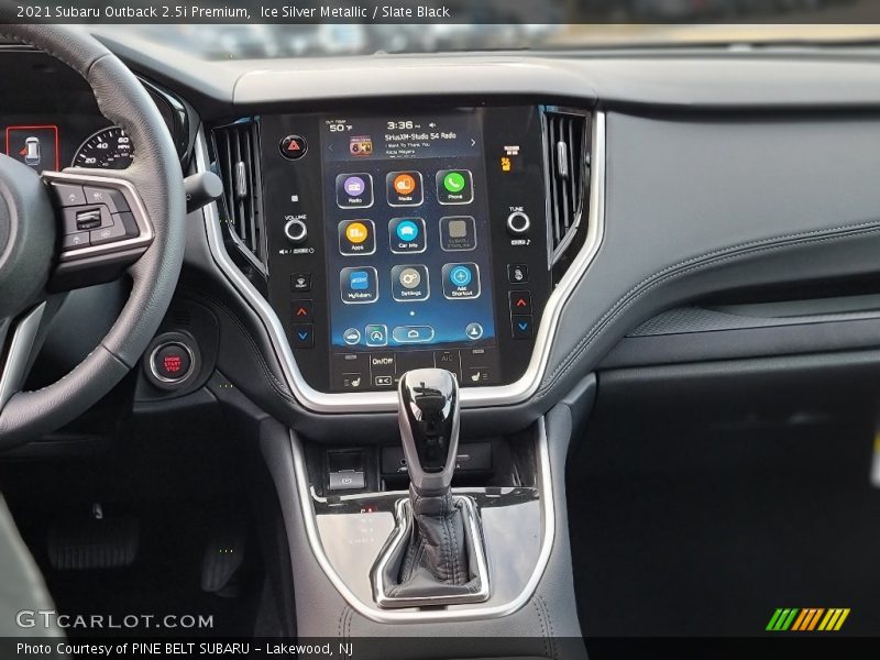 Ice Silver Metallic / Slate Black 2021 Subaru Outback 2.5i Premium