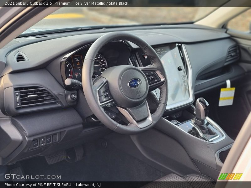 Ice Silver Metallic / Slate Black 2021 Subaru Outback 2.5i Premium