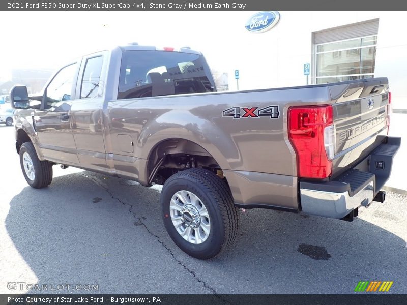 Stone Gray / Medium Earth Gray 2021 Ford F350 Super Duty XL SuperCab 4x4