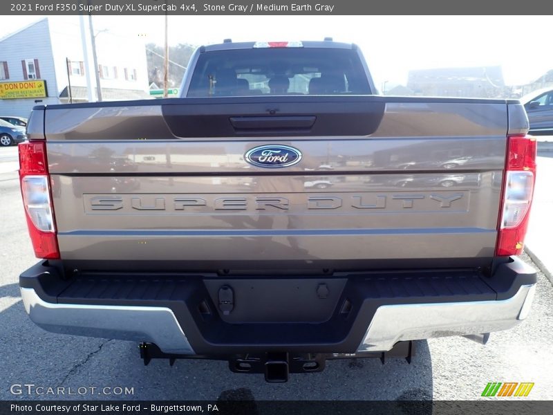 Stone Gray / Medium Earth Gray 2021 Ford F350 Super Duty XL SuperCab 4x4