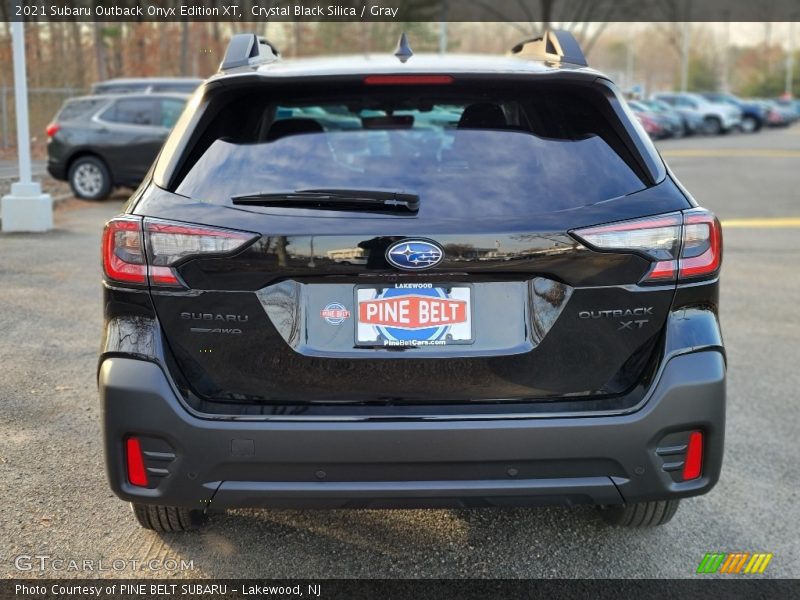 Crystal Black Silica / Gray 2021 Subaru Outback Onyx Edition XT