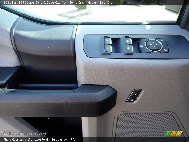 Stone Gray / Medium Earth Gray 2021 Ford F350 Super Duty XL SuperCab 4x4