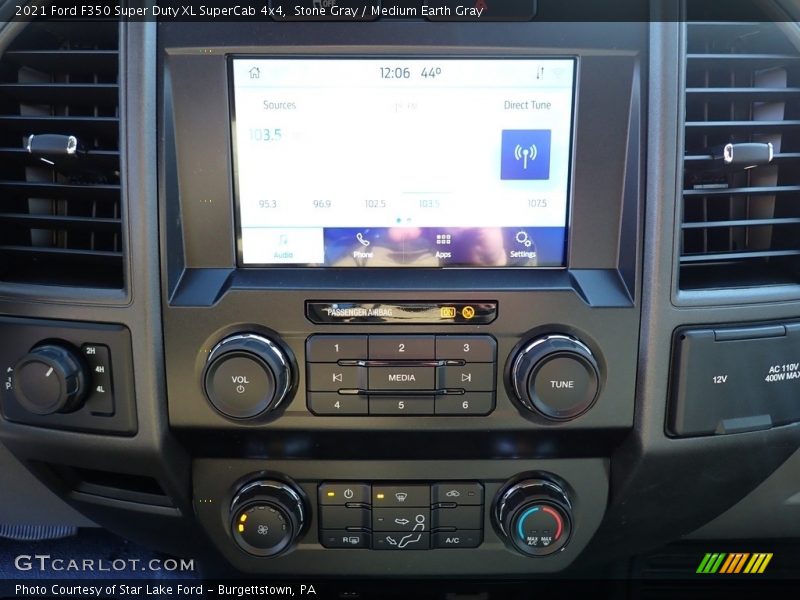 Stone Gray / Medium Earth Gray 2021 Ford F350 Super Duty XL SuperCab 4x4