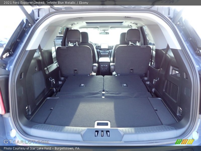 Infinite Blue Metallic / Ebony 2021 Ford Explorer Limited