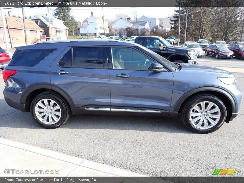  2021 Explorer Limited Infinite Blue Metallic