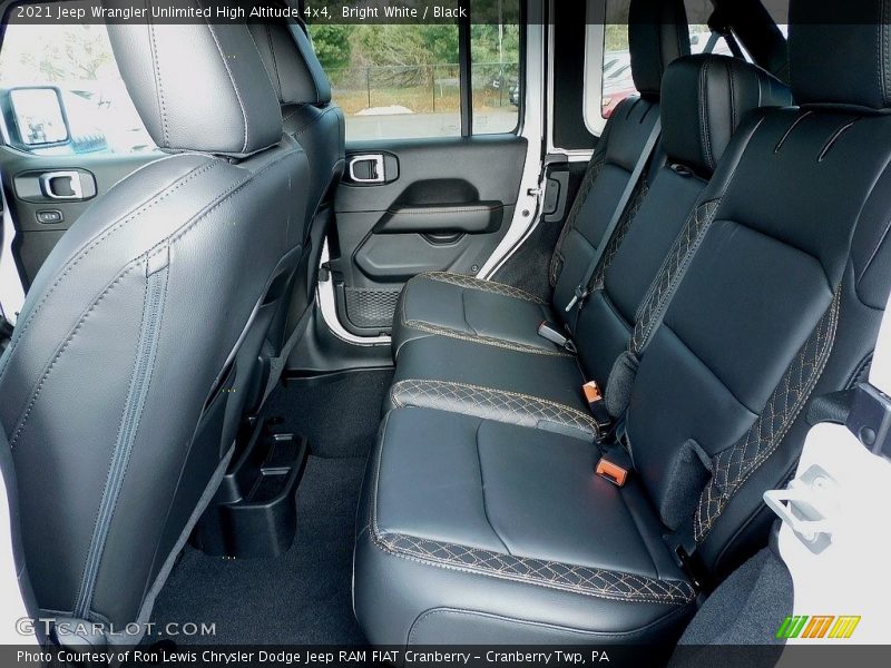 Bright White / Black 2021 Jeep Wrangler Unlimited High Altitude 4x4