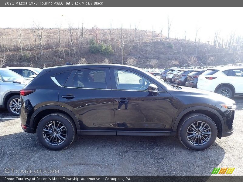 Jet Black Mica / Black 2021 Mazda CX-5 Touring AWD