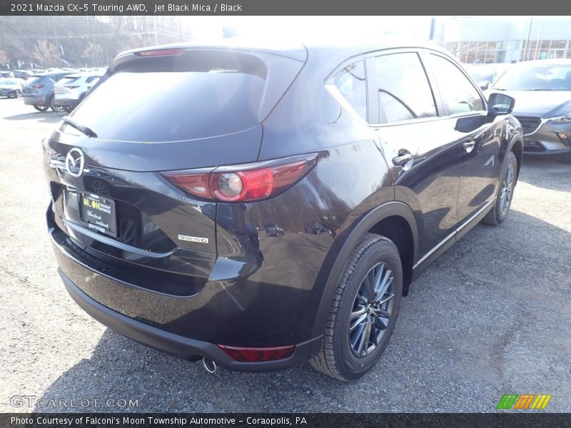Jet Black Mica / Black 2021 Mazda CX-5 Touring AWD