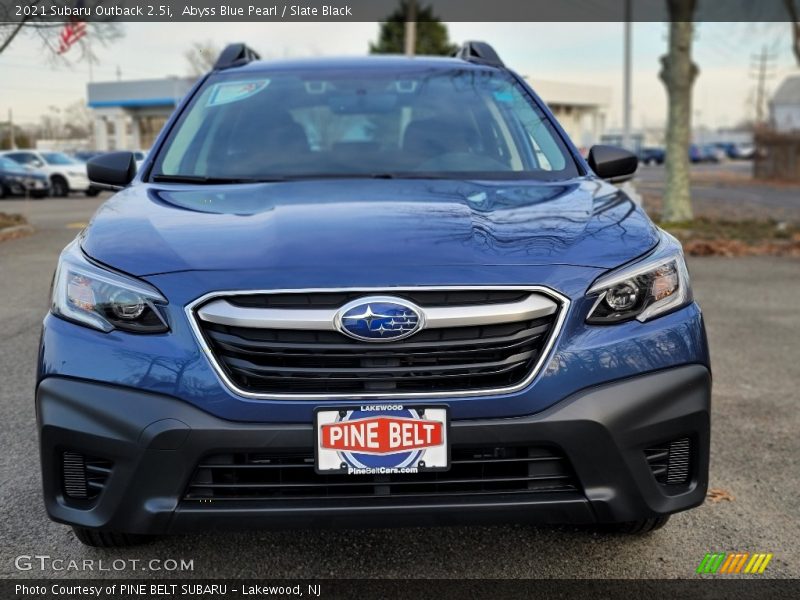 Abyss Blue Pearl / Slate Black 2021 Subaru Outback 2.5i