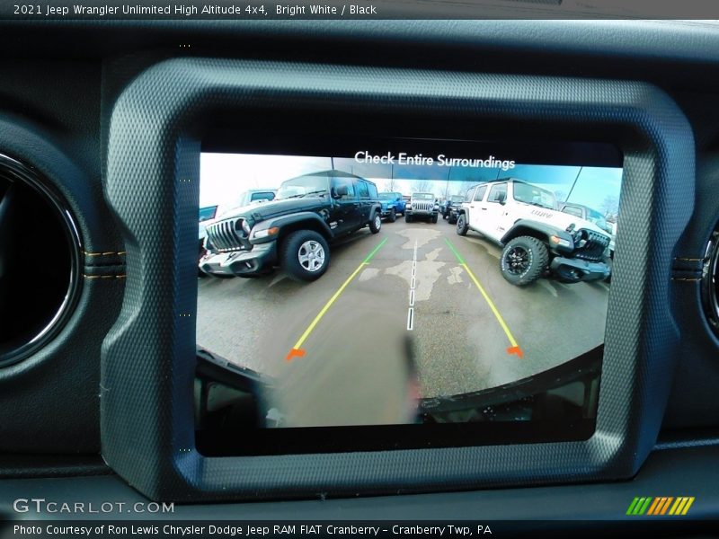 Bright White / Black 2021 Jeep Wrangler Unlimited High Altitude 4x4