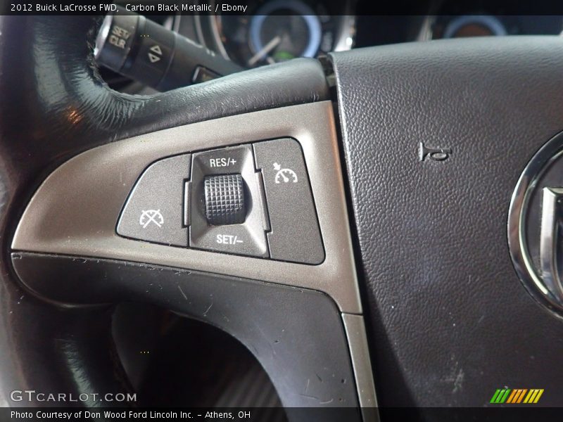 Carbon Black Metallic / Ebony 2012 Buick LaCrosse FWD