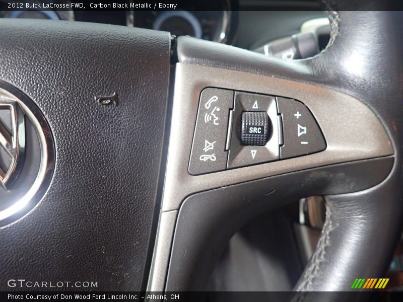 Carbon Black Metallic / Ebony 2012 Buick LaCrosse FWD