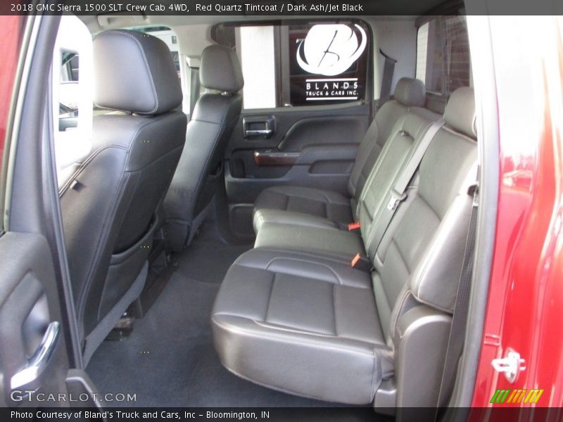 Red Quartz Tintcoat / Dark Ash/Jet Black 2018 GMC Sierra 1500 SLT Crew Cab 4WD