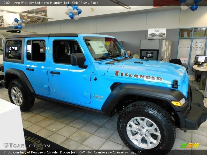  2021 Wrangler Unlimited Islander 4x4 Chief Blue