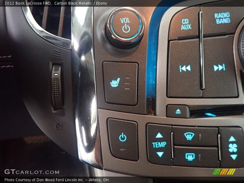 Carbon Black Metallic / Ebony 2012 Buick LaCrosse FWD
