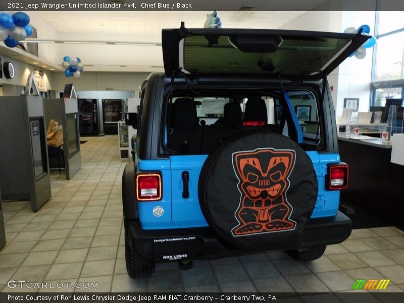 Chief Blue / Black 2021 Jeep Wrangler Unlimited Islander 4x4