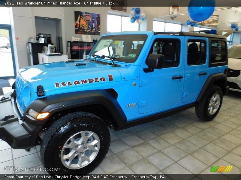  2021 Wrangler Unlimited Islander 4x4 Chief Blue