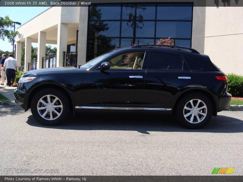 Black Obsidian / Wheat 2008 Infiniti FX 35 AWD