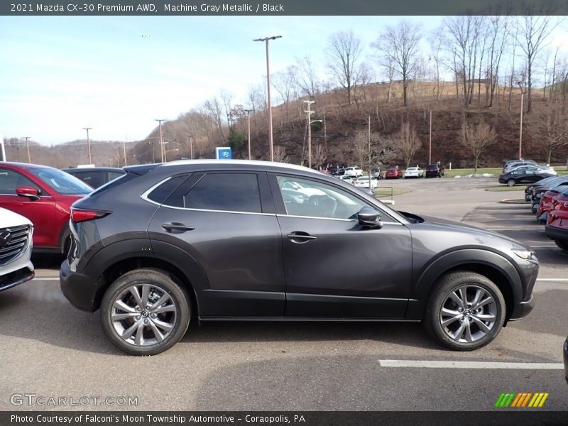 Machine Gray Metallic / Black 2021 Mazda CX-30 Premium AWD