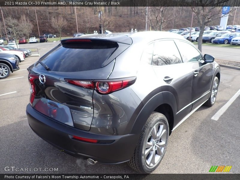 Machine Gray Metallic / Black 2021 Mazda CX-30 Premium AWD