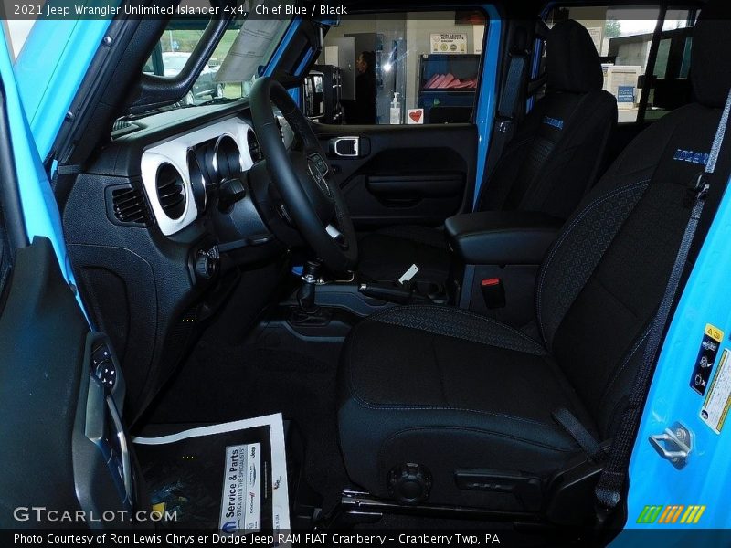 Chief Blue / Black 2021 Jeep Wrangler Unlimited Islander 4x4