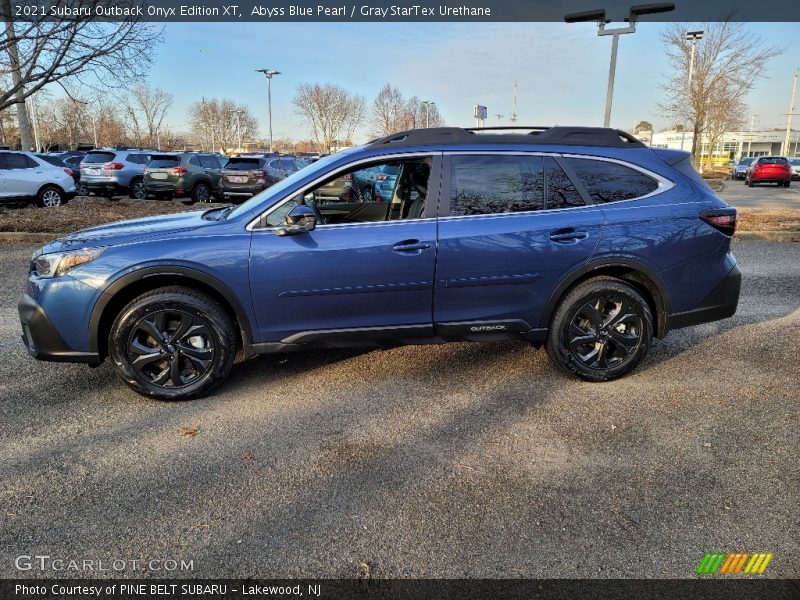  2021 Outback Onyx Edition XT Abyss Blue Pearl