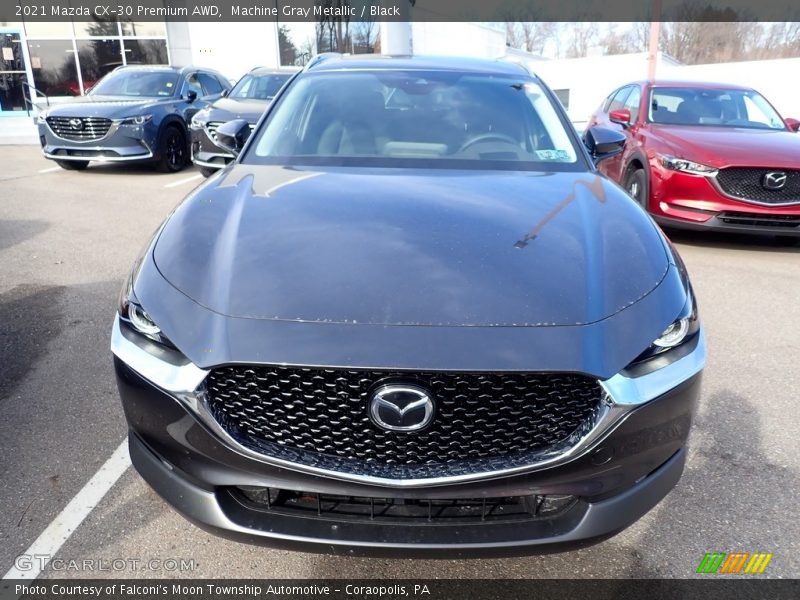 Machine Gray Metallic / Black 2021 Mazda CX-30 Premium AWD