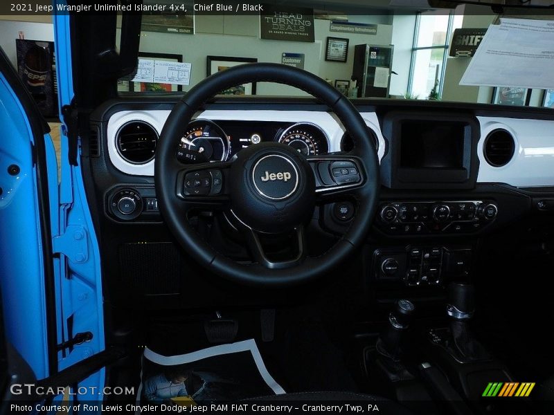 Chief Blue / Black 2021 Jeep Wrangler Unlimited Islander 4x4
