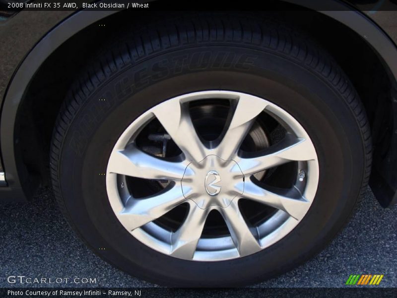 Black Obsidian / Wheat 2008 Infiniti FX 35 AWD