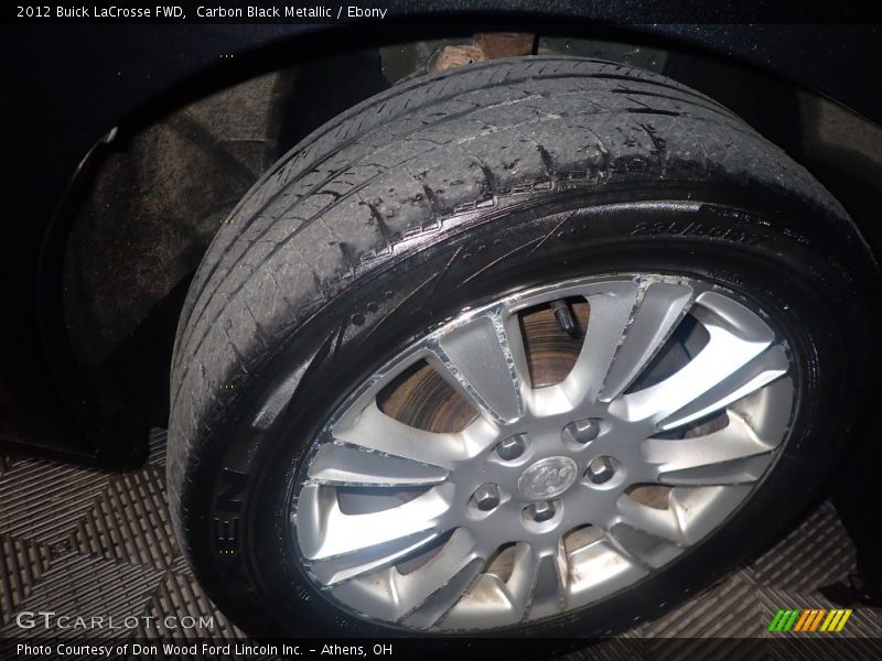 Carbon Black Metallic / Ebony 2012 Buick LaCrosse FWD