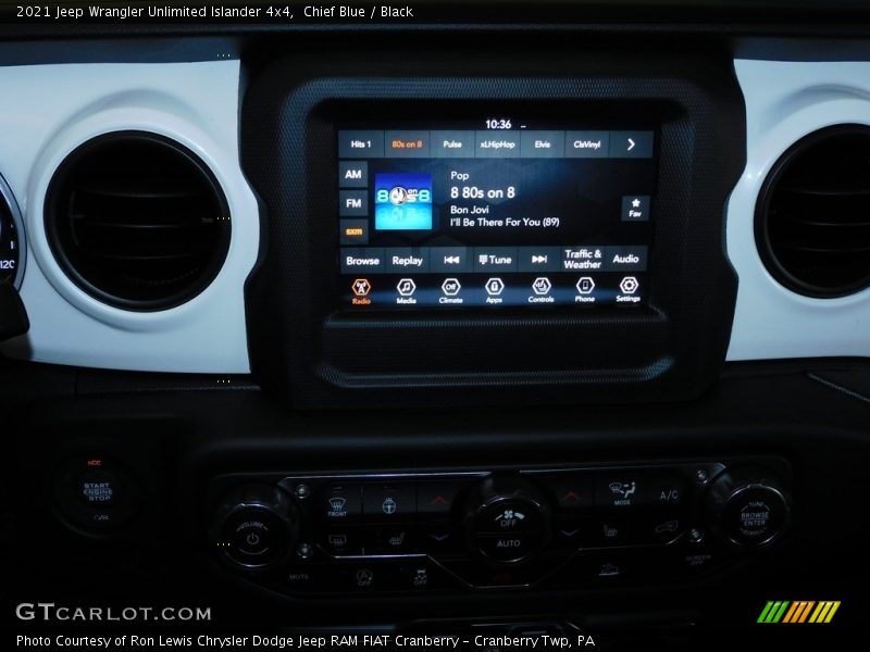 Chief Blue / Black 2021 Jeep Wrangler Unlimited Islander 4x4