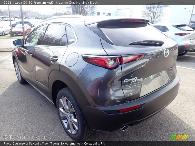 Machine Gray Metallic / Black 2021 Mazda CX-30 Premium AWD