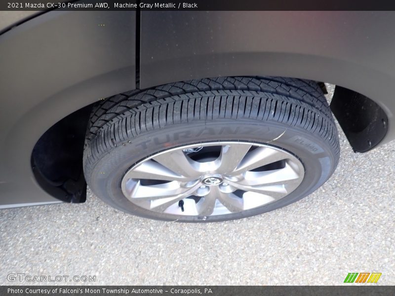 Machine Gray Metallic / Black 2021 Mazda CX-30 Premium AWD