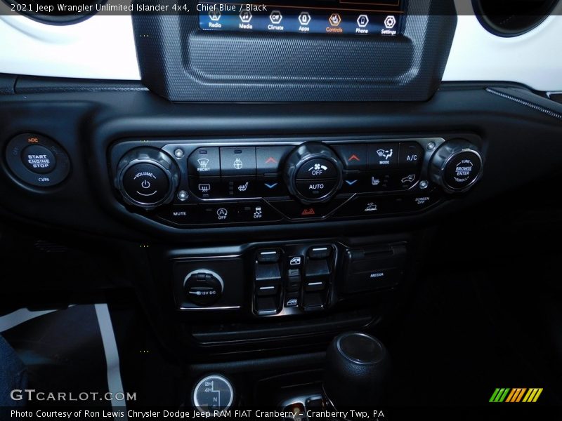 Chief Blue / Black 2021 Jeep Wrangler Unlimited Islander 4x4