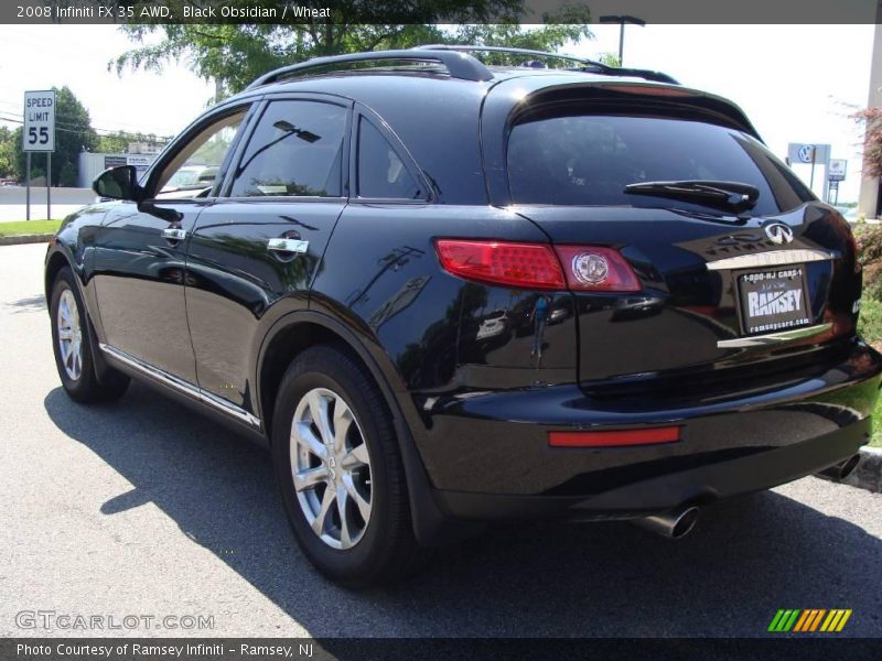 Black Obsidian / Wheat 2008 Infiniti FX 35 AWD