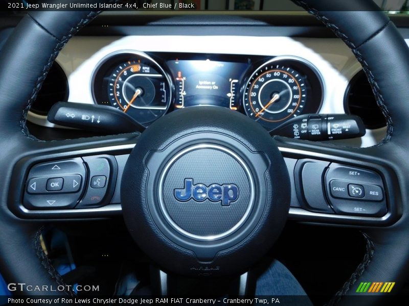  2021 Wrangler Unlimited Islander 4x4 Steering Wheel