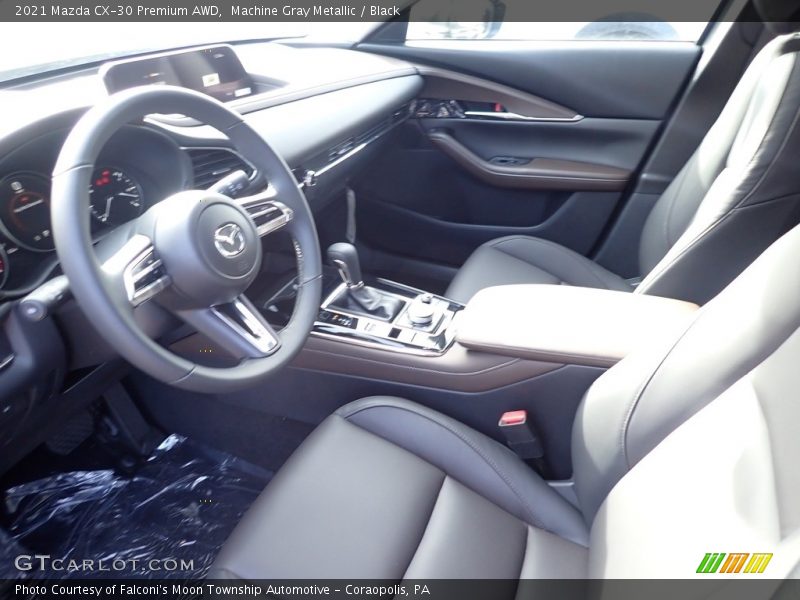 Machine Gray Metallic / Black 2021 Mazda CX-30 Premium AWD
