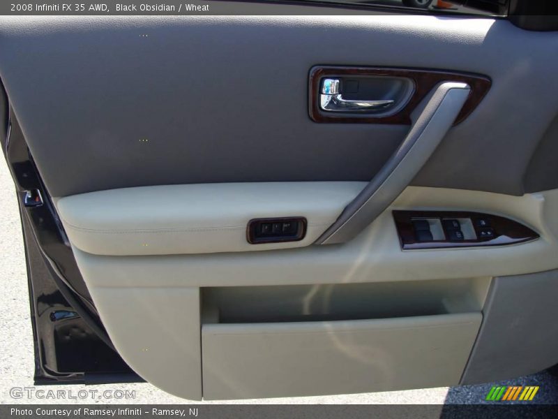 Black Obsidian / Wheat 2008 Infiniti FX 35 AWD