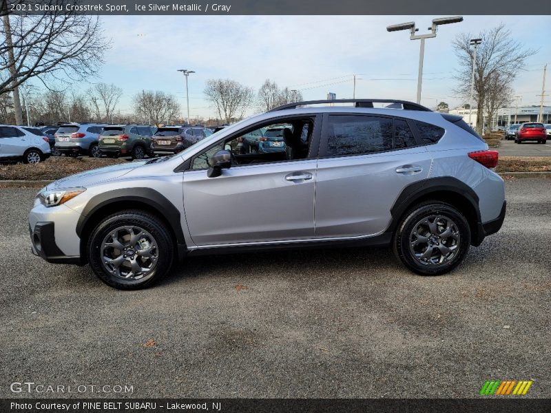 Ice Silver Metallic / Gray 2021 Subaru Crosstrek Sport