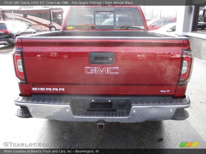 Red Quartz Tintcoat / Dark Ash/Jet Black 2018 GMC Sierra 1500 SLT Crew Cab 4WD