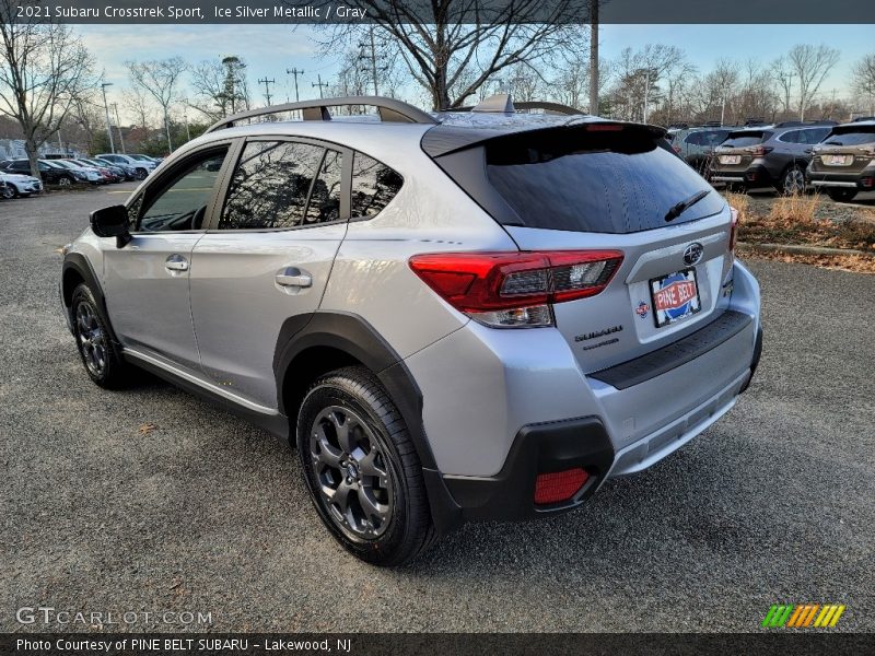 Ice Silver Metallic / Gray 2021 Subaru Crosstrek Sport