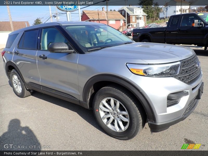 Front 3/4 View of 2021 Explorer 4WD