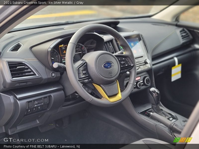 Ice Silver Metallic / Gray 2021 Subaru Crosstrek Sport