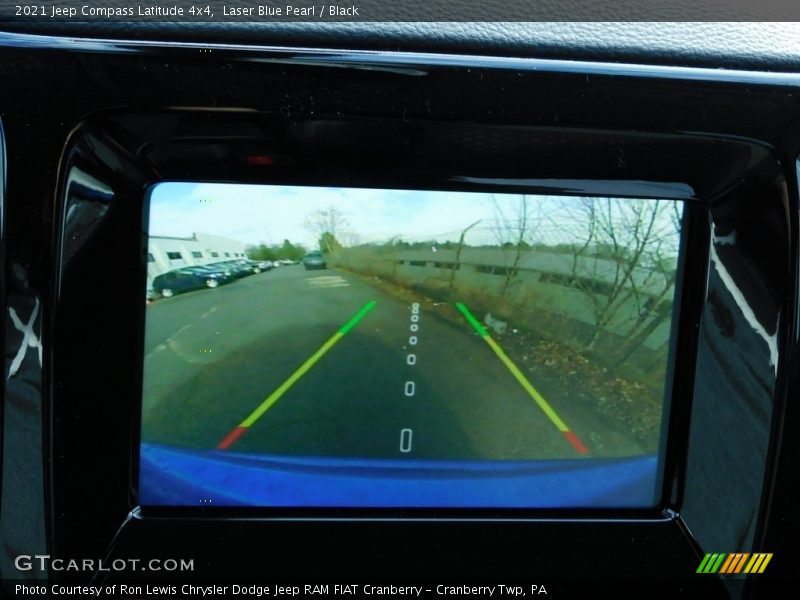 Laser Blue Pearl / Black 2021 Jeep Compass Latitude 4x4