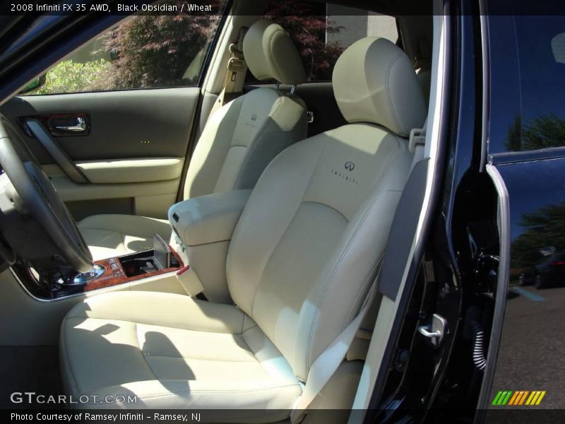 Black Obsidian / Wheat 2008 Infiniti FX 35 AWD