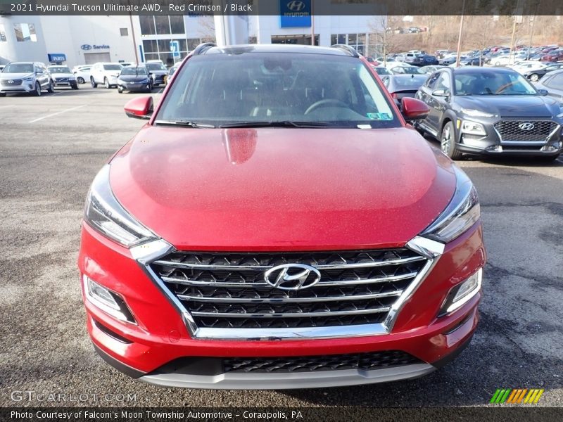 Red Crimson / Black 2021 Hyundai Tucson Ulitimate AWD