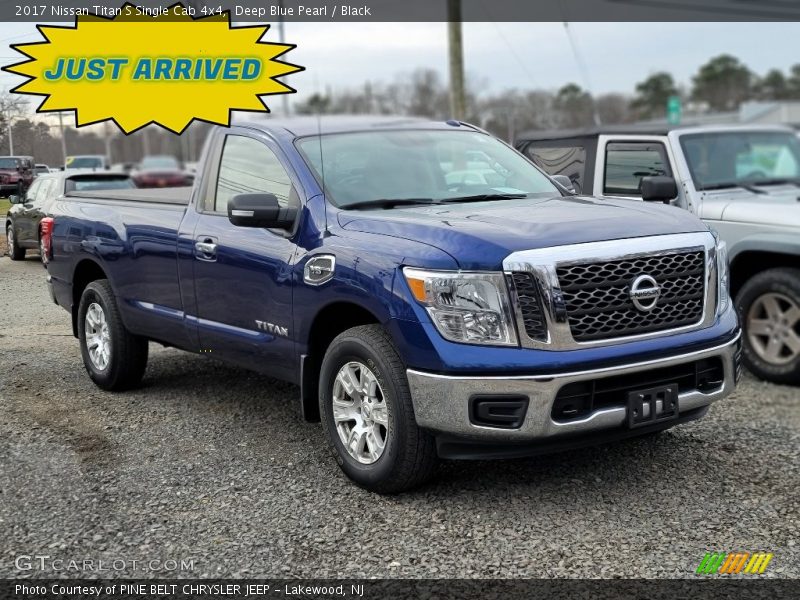 Front 3/4 View of 2017 Titan S Single Cab 4x4
