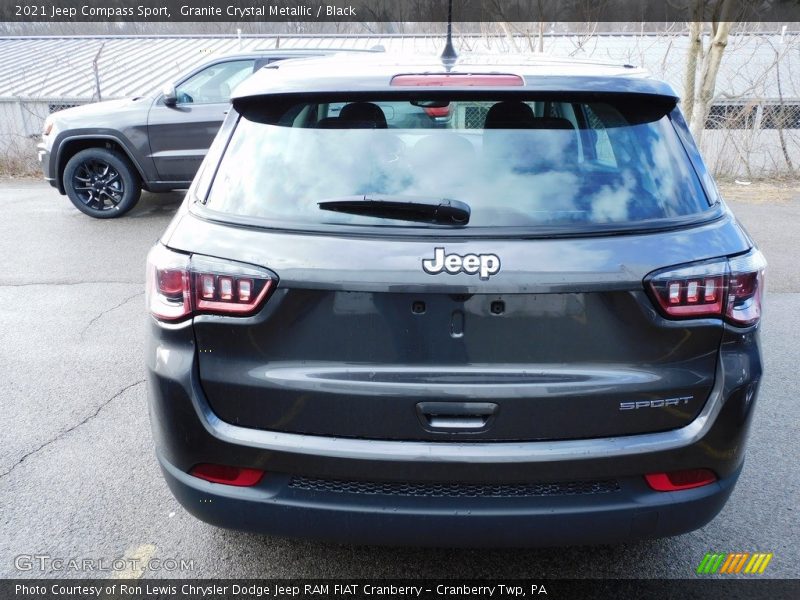 Granite Crystal Metallic / Black 2021 Jeep Compass Sport