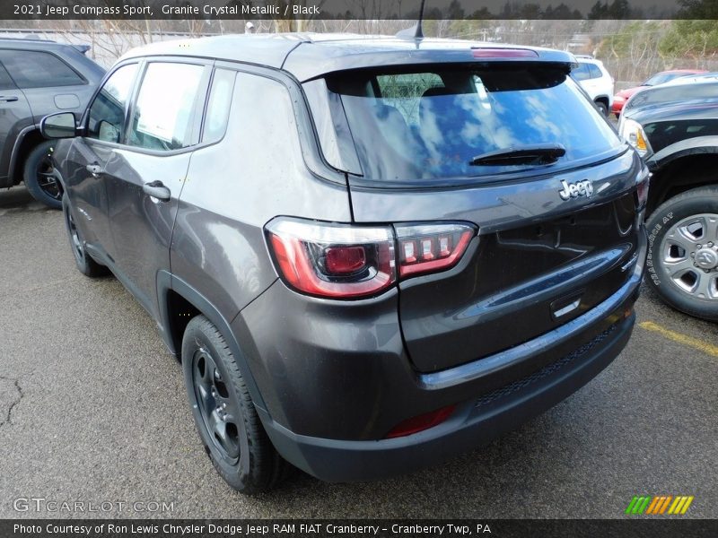 Granite Crystal Metallic / Black 2021 Jeep Compass Sport
